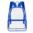 Heavy Duty Multi Purpose Clear PVC Backpack | https://www.bestnamebadges.com