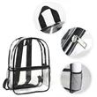 Heavy Duty Multi Purpose Clear PVC Backpack | https://www.bestnamebadges.com