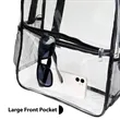 Heavy Duty Multi Purpose Clear PVC Backpack | https://www.bestnamebadges.com