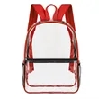 Heavy Duty Multi Purpose Clear PVC Backpack | https://www.bestnamebadges.com