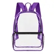 Heavy Duty Multi Purpose Clear PVC Backpack | https://www.bestnamebadges.com