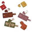 Leather Photo Keychain | https://www.bestnamebadges.com