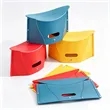 Foldable Card Stool | https://www.bestnamebadges.com