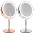 Metal Double-Sided Magnifying Vanity Mirror | https://www.bestnamebadges.com
