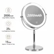 Metal Double-Sided Magnifying Vanity Mirror | https://www.bestnamebadges.com