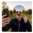 Mirror Face Mask | https://www.bestnamebadges.com