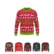 Custom Unisex Knit Christmas Sweater | https://www.bestnamebadges.com