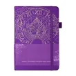A5 PU Leather Business Notebook Journal W/ Stickers | https://www.bestnamebadges.com