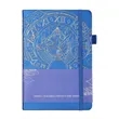 A5 PU Leather Business Notebook Journal W/ Stickers | https://www.bestnamebadges.com