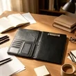 PU Leather Professional Portfolio Folder W/ Clipboard | https://www.bestnamebadges.com
