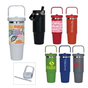 Nexo 30 oz. Recycled Double Wall Steel Travel Tumbler