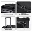 27" Large Capacity Rolling Duffle Bag With Wheels For Travel | https://www.bestnamebadges.com