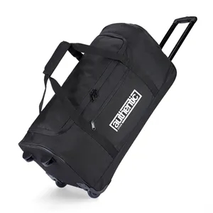27" Large Capacity Rolling Duffle Bag With Wheels For Travel