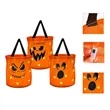 Halloween Led Light Up Pumpkin Candy Buckets | https://www.bestnamebadges.com