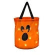 Halloween Led Light Up Pumpkin Candy Buckets | https://www.bestnamebadges.com