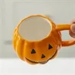 Halloween  Pumpkin Ceramic Mug | https://www.bestnamebadges.com
