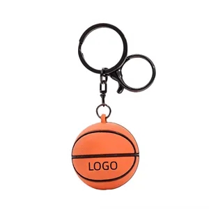 3D Basketball Keychain