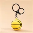 3D Basketball Keychain | https://www.bestnamebadges.com