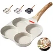 4 Cup Nonstick Egg Frying Pan For Breakfast | https://www.bestnamebadges.com