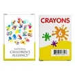 6pk Crayons | https://www.bestnamebadges.com