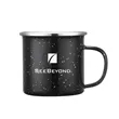 Klimt Enamel Speckeled Mug - 16oz | https://www.bestnamebadges.com