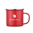 Klimt Enamel Speckeled Mug - 16oz | https://www.bestnamebadges.com