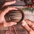 Milk Chocolate Beverage Bomb | https://www.bestnamebadges.com