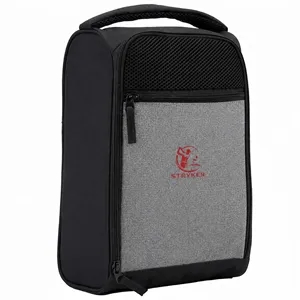 Golf Shoe Bag with Ventilated Mesh Pocket