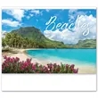 Full Color Beaches Spiral Wall Calendar | https://www.bestnamebadges.com