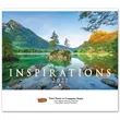 Full Color Inspirations Spiral Wall Calendar | https://www.bestnamebadges.com