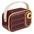 AWS Retro Boom FM Radio & Wireless Speaker | https://www.bestnamebadges.com