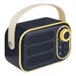 AWS Retro Boom FM Radio & Wireless Speaker | https://www.bestnamebadges.com