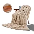 Custom Bubble Fur Blanket With Logo | https://www.bestnamebadges.com