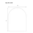 Open Arch Backdrop Replacement Graphic 5x6ft | https://www.bestnamebadges.com