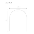 Open Arch Backdrop Replacement Graphic 4x5ft | https://www.bestnamebadges.com