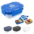 Recycled Double Decker Glass Bento Box | https://www.bestnamebadges.com