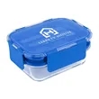 Recycled Double Decker Glass Bento Box | https://www.bestnamebadges.com