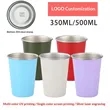 Stainless Steel Single-Layer Cup | https://www.bestnamebadges.com