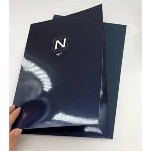 Paper Document Folders With Two Pocket