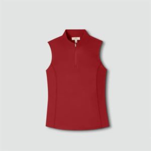 Sun Day Red Women's Icon Slvls Zip Polo NL