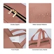 Premium Water-Resistant Nylon Hanging Toiletry Bag | https://www.bestnamebadges.com