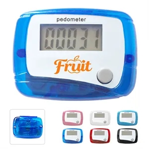 Digital Display Pedometer Simple Step Counter W/ Clip