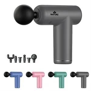 Mini Portable Massage Gun W/ 6 Heads