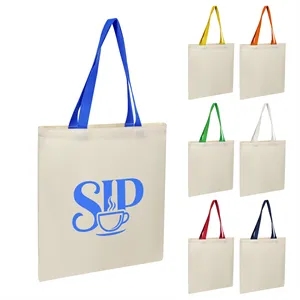 12Oz Cotton Canvas Reusable Shopping Tote Bag 15.7"x13.7"