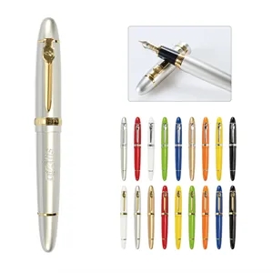 Colorful Classic Metal Refillable Fountain Pen