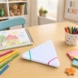 3 Color Triangular Highlighter Pen | https://www.bestnamebadges.com
