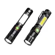 Multi Use Magnetic LED Rechargeable Tactical Flashlight | https://www.bestnamebadges.com