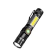 Multi Use Magnetic LED Rechargeable Tactical Flashlight | https://www.bestnamebadges.com