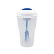 Salad Shaker with Fork and Dressing Container | https://www.bestnamebadges.com