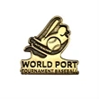 Die Struck Custom Lapel Pins with Magnet Backing | https://www.bestnamebadges.com
